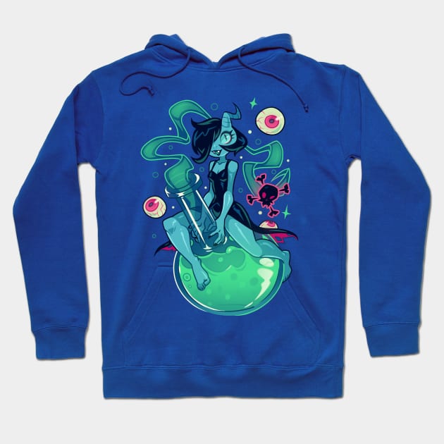 Krude Swamp Witch Hoodie by ZoeStanleyArts